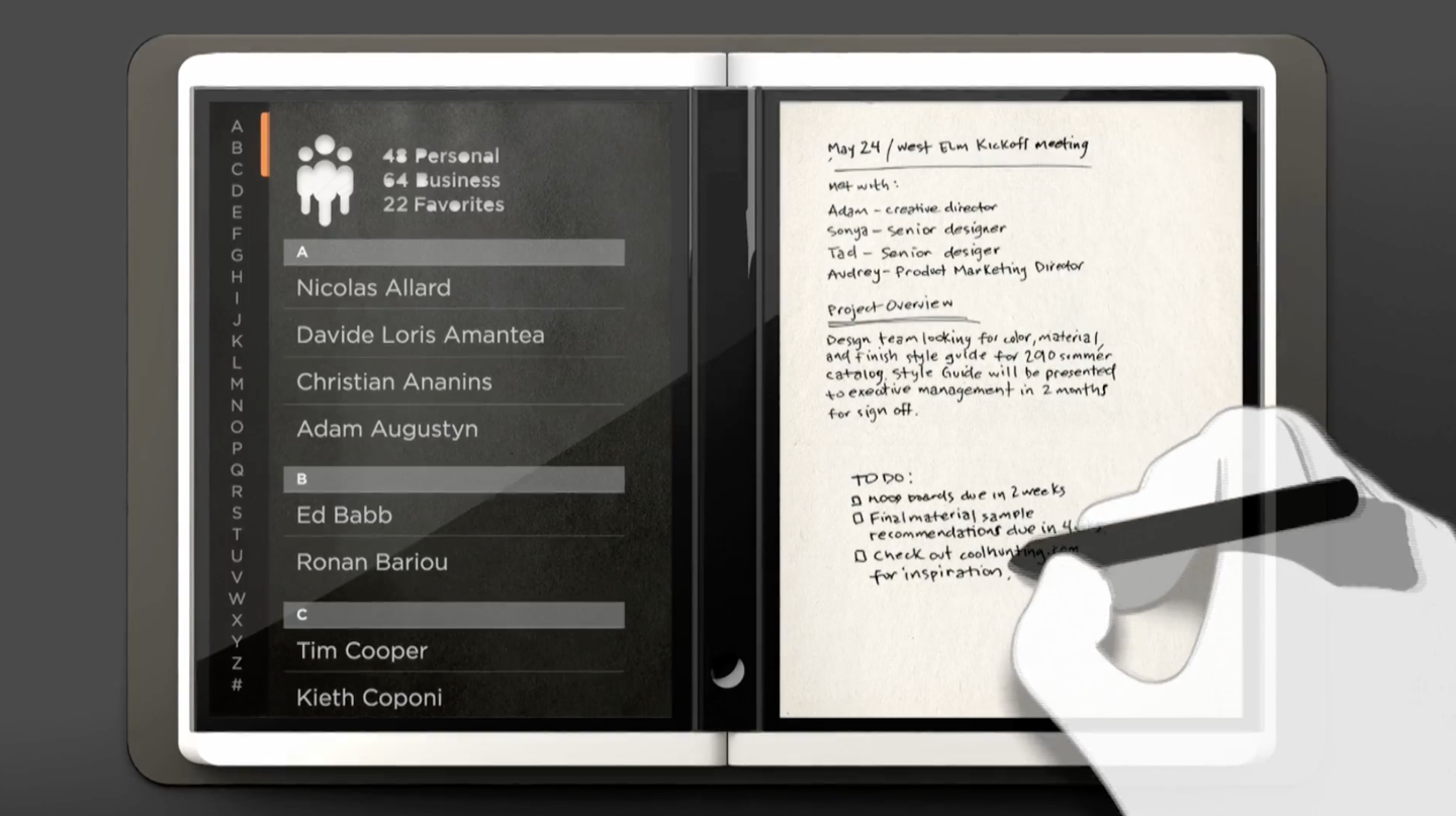 ΢ Courier ˫ƽ̳Сԭ Paper ּǱƻ iPad Ӧ