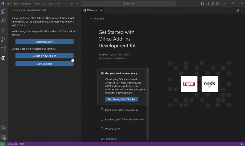 ΢ Visual Studio Code Ƴ Office Ԥ