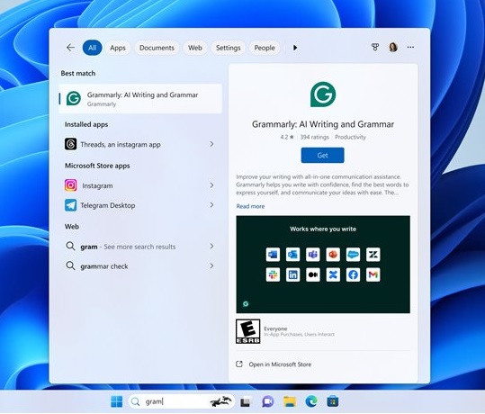 ΢ Win11  Microsoft Store Ӧ̵꣺ûֱӦ
