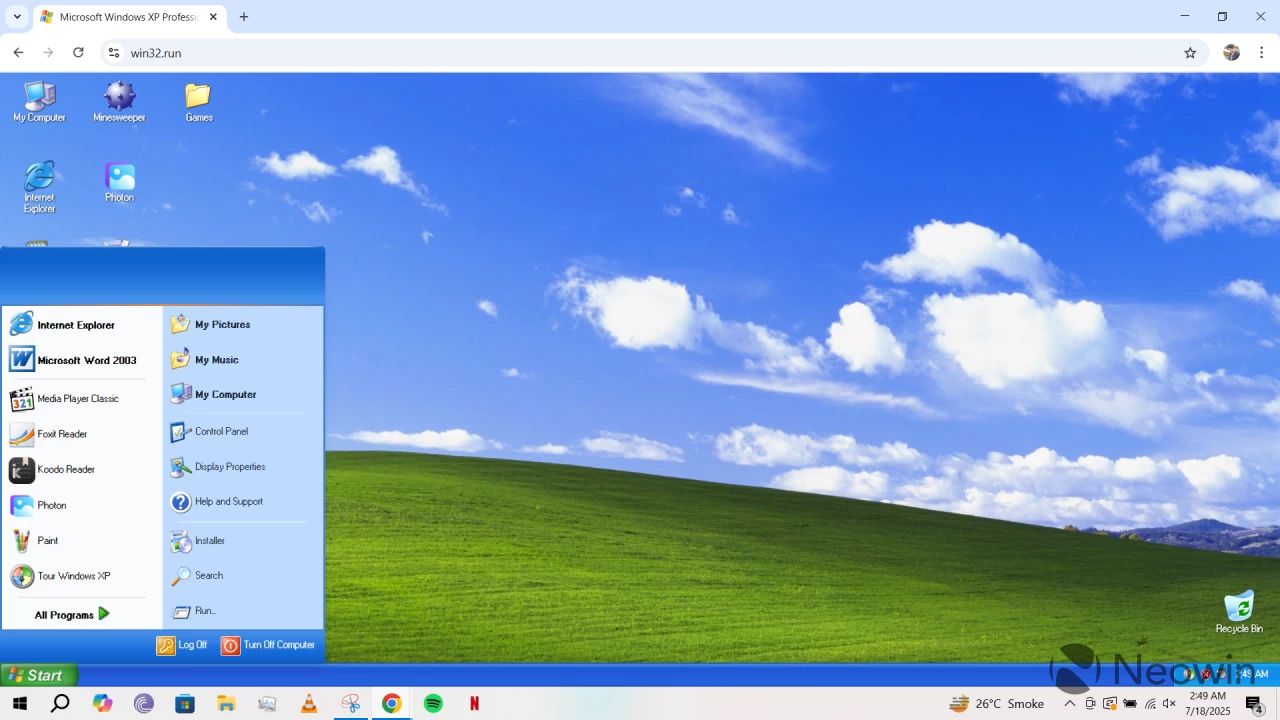  Windows XP ϵͳûͼߡɨϷ