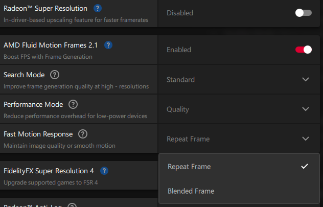 AMD AFMF 2.1 �����������˶���Ӧ�������ƶ�̬�Ӿ�����