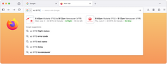火狐 Firefox 浏览器新功能 “智能建议”:地址栏可直接查询航班、天气等