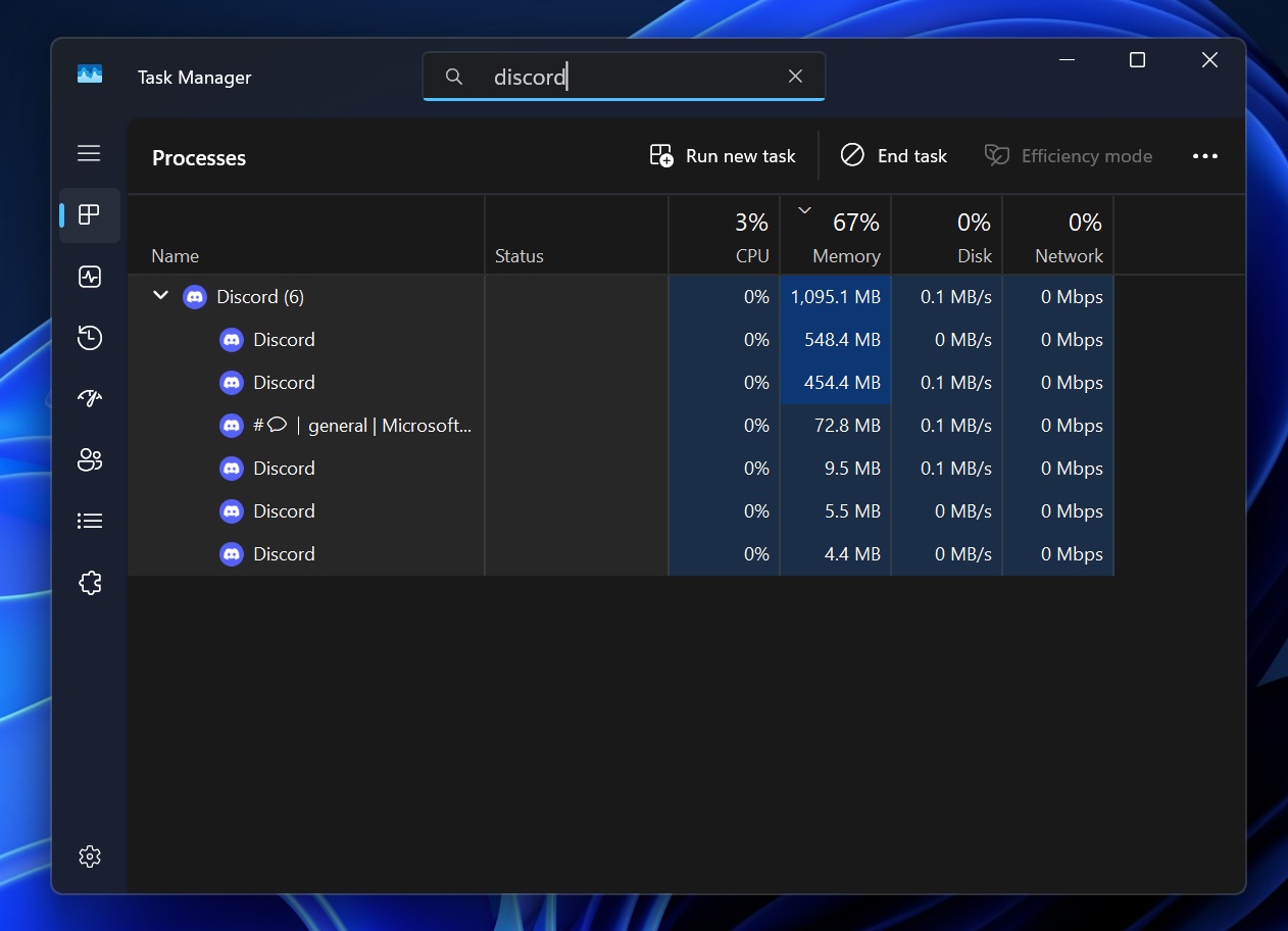 Discord  Windows 11 ͻ˴ڸڴռ⣡ԶӦڴռ