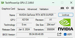 GPU-Z ���� 2.69.0 �汾���£�����֧�� RTX 5090 D v2 ���Կ�