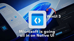 ΢������ WinUI 3 �ع� Win11���ļ��������ڴ������� 41%