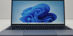 ��԰��򲥷ŶԱ���Ƶ��΢����Ӧ Win11 �ʼǱ�����ˮ׼�Ա� MacBook Neo
