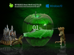 青苹果系统 Ghost Win10 64位 激活专业版 V2022.04